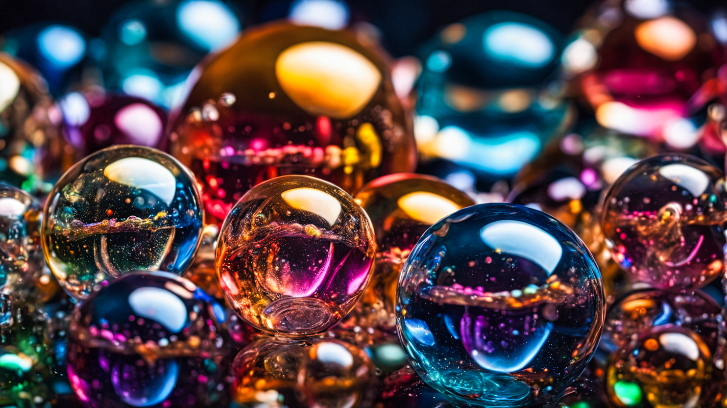 glass bubble universes