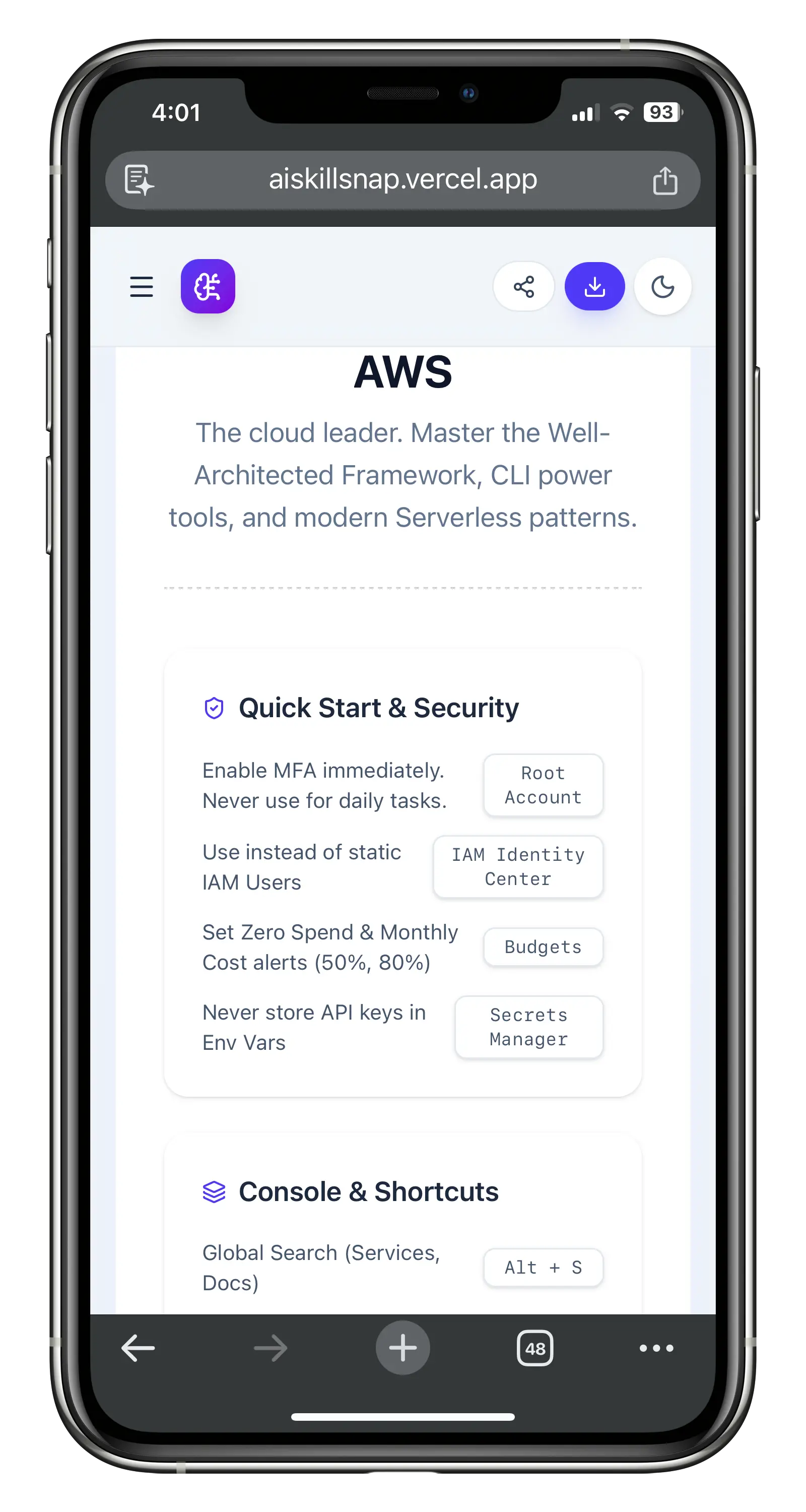 SkillSnap ChatGPT guide preview